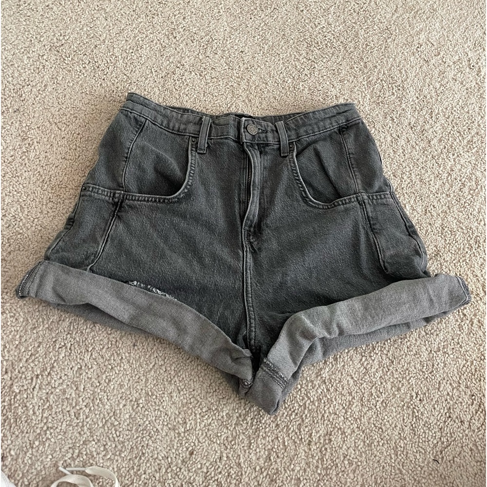 BDG Urban Outfitters Gray Wash Jean Shorts (Size 29)